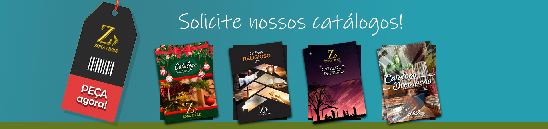 Peça já o nosso catalogo