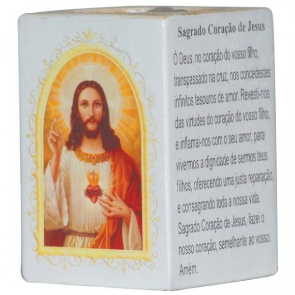 SAG.CORACAO JESUS P/VELA 7,5CM