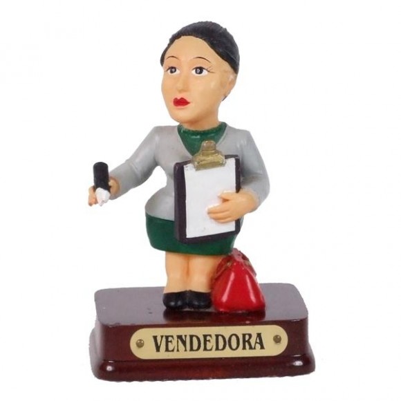 VENDEDORA  8 CM