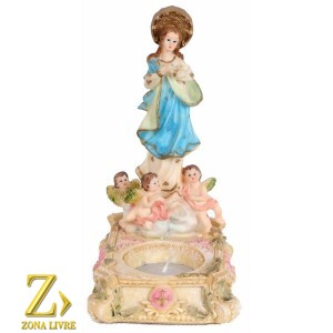 PORTA VELA IMACULADA CONCEIÇÃO 18CM