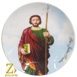 PRATO SÃO JUDAS TADEU 20CM