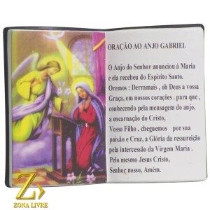 LIVRO DE ORAÇÃO ARCANJO GABRIEL 10X08CM