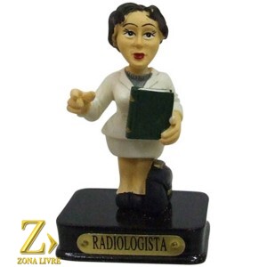 RADIOLOGISTA MULHER 8CM