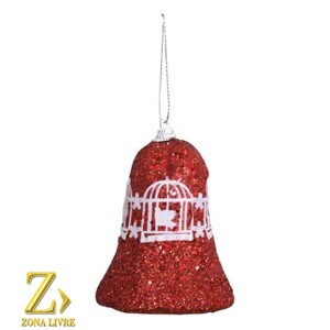 SINO VERMELHO E BRANCO 8CM