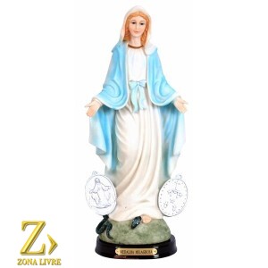 MEDALHA MILAGROSA 14CM