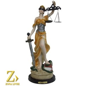 DAMA DA JUSTICA 16CM COLOR