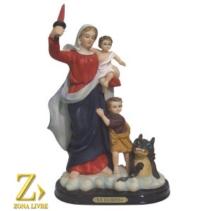 NOSSA SENHORA DA DEFESA C/BASE 20CM