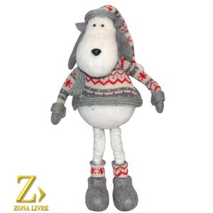 BONECO NATALINO RENA 28 CM