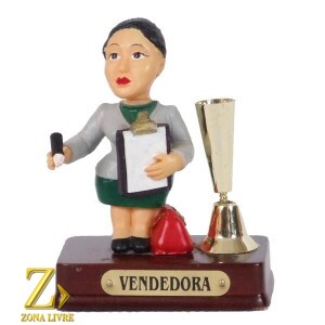 VENDEDORA PORTA CANETA 8CM