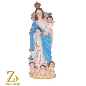 NOSSA SENHORA DAS CABECAS S/BASE 11CM