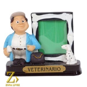 VETERINÁRIO PORTA FOTO 8CM