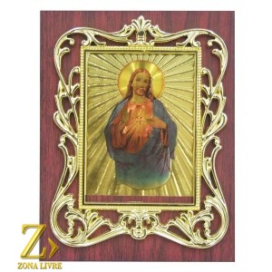 PLACA RELIGIOSA 19X15CM