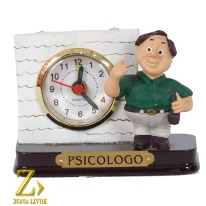 PSICÓLOGO RELÓGIO 8CM