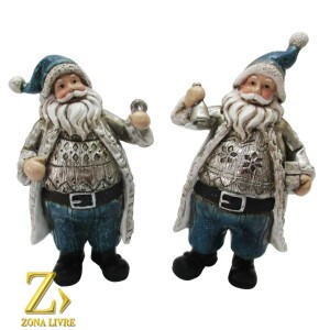 JG 2 PAPAI NOEL RESINA 17CM