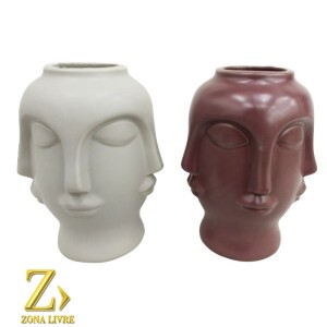 JG 2 FLOREIROS ROSTOS 16X11CM