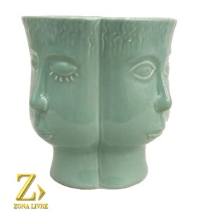 FLOREIRO ROSTO VERDE 12X13CM