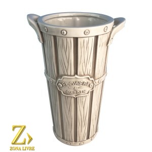 VASO DE CERAMICA 10X24CM