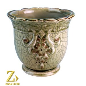 VASO DE CERAMICA 16X16X14,5CM