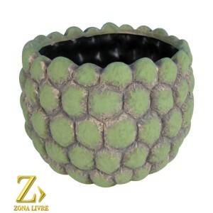 VASO DE CERAMICA 17X17X13CM