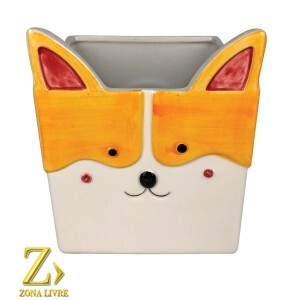 VASO DE CERAMICA 13X13X13,5CM