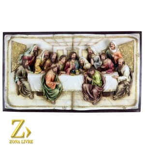 QUADRO SANTA CEIA 70CM