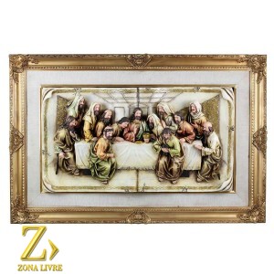 SANTA CEIA QUADRO 92X63CM