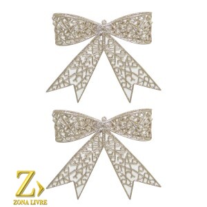 JG 2 ENFEITES NATALINOS 12CM