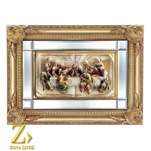 SANTA CEIA  QUADRO 62X45CM