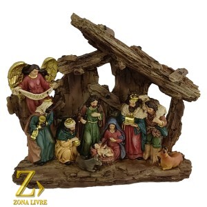 PRESEPIO DE RESINA 18CM