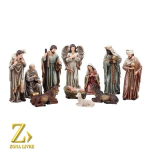 PRESEPIO GREEN 11PÇ 90CM