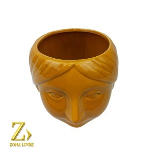 FLOREIRO ROSTO AMARELO 15X16CM