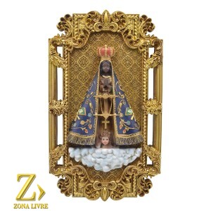 N. SRA APARECIDA PLACA COLOR 39X23