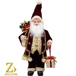 PAPAI NOEL VINHO 50CM