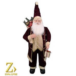 PAPAI NOEL VINHO 140CM