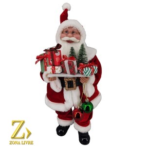 PAPAI NOEL RED / GREEN / WHITE 45CM