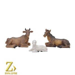 MIX DE ANIMAIS PARA PRESEPIO 12CM / 10CM / 7CM