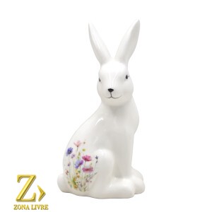 Coelho Florido 11 x 20 cm