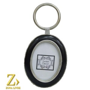 PORTA RETRATO PRETO 10X13CM